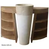 Teako Design Badmöbel Set Laxa Teakholz 120cm mit Marmor Produktbild-Vorschau 11