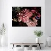 Leinwandbild Pfingstrosenstrauß aus rosa Blüten 90x60 Feeby Produktbild-Vorschau 2