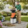 COSTWAY Häcksler Garten 3000 W, Schnittstärke 45mm, Elektro Produktbild-Vorschau 2