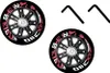 REBEL ´´ Scooter Rollen - Set / 125x24mm ´´ Produktbild-Vorschau 1