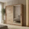 BEAUTYSOFA | Armoire à portes coulissantes HELA 180 cm, Voir les images du produit 1