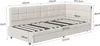 A diagram of a bed with dimensions labeled. Produktbild-Vorschau