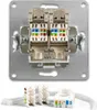 Netzwerk-Dose McPower "Flair", CAT6A, vollgeschirmt, UP, Produktbild-Vorschau 13