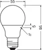 Osram LED Star Leuchtmittel Birnenform A40 5,5W = 40W E27 Produktbild-Vorschau 7