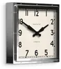 Newgate Quad - Wanduhr - Edelstahl Produktbild-Vorschau 2