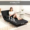 HOMCOM Schlafsessel, 2-in-1 Schlafsofa mit Bettfunktion, Produktbild-Vorschau 8