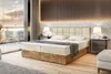 MEBLINI Boxspringbett mit Bettkasten - Gepolstert Produktbild-Vorschau 1