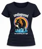Maglietta da donna, colore blu navy, taglia XL, con la Anteprima dell’immagine prodotto 2