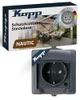 Presa KOPP 1f anth mt da incasso c.BS orizzontale Anteprima dell’immagine prodotto 4