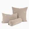 SCHÖNER LEBEN. Kissenhülle Jacquard Hirschkopf Geweih beige Produktbild-Vorschau 2