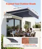 Tenda da sole a braccio articolato SucceBuy 2,5x2 m, tenda Anteprima dell’immagine prodotto 2