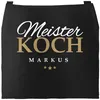 Küchen-Schürze mit Namen individualisierbar Meisterkoch Produktbild-Vorschau 1