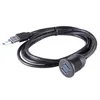 Q73C Dual USB 3.0 Verlängerungskabel – 2× USB-Stecker auf Produktbild-Vorschau 3