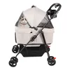2 in 1 Hundewagen,Hundebuggy bis 15 kg mit abnehmbarem Produktbild-Vorschau 2
