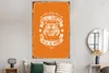 MuchoWow® Poster Jahrgang - Tiger - Orange 120x180 cm - Produktbild-Vorschau 4