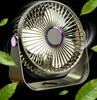 Tragbarer USB Tischventilator Ventilator mit Nachtlicht, Produktbild-Vorschau 8