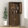vidaXL Sideboard Braun Eichen-Optik 69,5x34x90 cm Produktbild-Vorschau 3