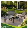 Gardlov 27600 Set da giardino - tavolo, panca, 2 poltrone, Anteprima dell’immagine prodotto 11