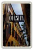 Blechschild Reise 12x18cm Corsica France Retro Altstadt Produktbild-Vorschau 1