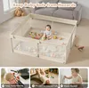 Laufgitter Baby, Großer Baby Laufstall  XXL Produktbild-Vorschau 6