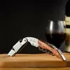 Dřevěný sommelierský nůž - otvírák na lahve z nerezové Náhled obrázku produktu 4