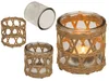 OOTB Seegras/Glas-Teelichthalter Produktbild-Vorschau 1