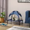 PawHut Lettino per cani rialzato con tettoia, letto per Anteprima dell’immagine prodotto 2