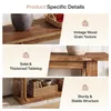 Consoletafel van massief hout, 140 cm hoog, drietraps Productafbeelding-voorbeeld 1