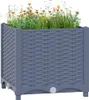 vidaXL Hochbeet 40x40x38 cm Polypropylen Produktbild-Vorschau 2