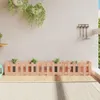 vidaXL Hochbeet Lattenzaun-Design 200x30x30 cm Massivholz Produktbild-Vorschau 2