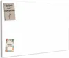 Magnettafel 90 x 60 cm „Weisser Hintergrund“ – Magnetwand Produktbild-Vorschau 1