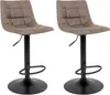 Middelfart Barhocker höhenverstellbar | Barstuhl hellbraun Produktbild-Vorschau 7