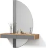 Coiffeuse Livinity Ascona Gris 120cm avec 2 tiroirs, Model Voir les images du produit 1