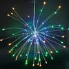 100 LED Feuerwerk Lichterkette Starburst Lichter 8 Modi mit Produktbild-Vorschau 2