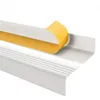 Set: Rutschfeste Treppenprofile mit Kleber, weiß, 50x42 mm, Produktbild-Vorschau 6