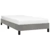 vidaXL Rám postele bez matrace světle šedý 90x200 cm Náhled obrázku produktu 1