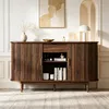 Merax Sideboard mit Schiebetüren und Schublade, Produktbild-Vorschau 3