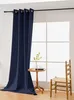 Tmavě modrý závěs OXFORD 140x250 cm Zavěšení: Kovové Náhled obrázku produktu 8
