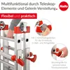 Hailo M80 Alu-Multifunktionsleiter - Mehrzweckleiter mit 4 Produktbild-Vorschau 4
