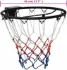 vidaXL Basketbalový krúžok čierny 45 cm oceľ Náhľad obrázku produktu 6