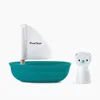 PlanToys Jouet en bois Voilier-Ours polaire Voir les images du produit 3
