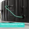 Arebos AR-HE-SPA2OCLH, čierna, 650 mm, 22 kg Náhľad obrázku produktu 5
