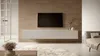 Selsey BISIRA - Meuble TV 200 cm gris / beige Voir les images du produit 5