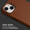 Accezz Vintage Leather Magsafe Backcover iPhone 14 - Anteprima dell’immagine prodotto 5