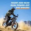 X5 20 Zoll E Bike，MTB E-Bikes mit 48V 15Ah Akku(80km), 25 Produktbild-Vorschau 10