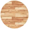 vidaXL Plateau de table Rond Ø80x4 cm Bois massif Acacia Voir les images du produit 1