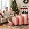 Ensemble de valises rigides ABS, 4 pièces, tailles Voir les images du produit 11