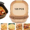 Backpapier für Heißluftfritteuse, 125 Stück Airfryer Produktbild-Vorschau 1