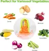 Vegetable Spiralizer Slicer, 5 Klingen Spiralschneider, für Produktbild-Vorschau 3