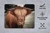 MuchoWow® Mauspad Mousepad Schottischer Highlander - Baum - Produktbild-Vorschau 2